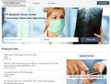 Tablet Screenshot of careers.rtstudents.com